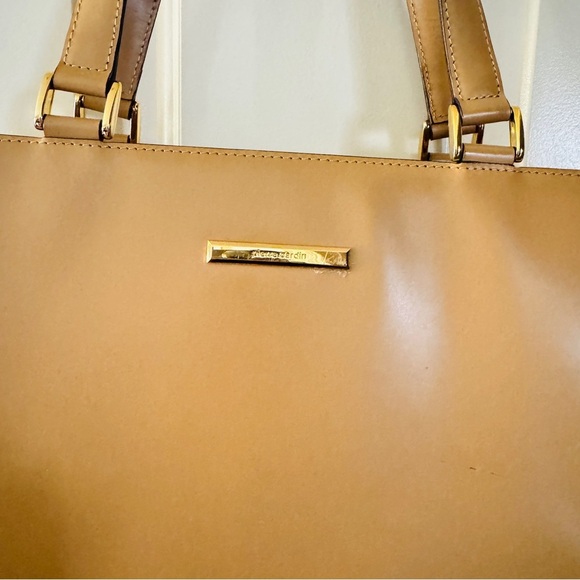 Pierre Cardin Vintage Tote Tan Bag - Picture 3 of 15